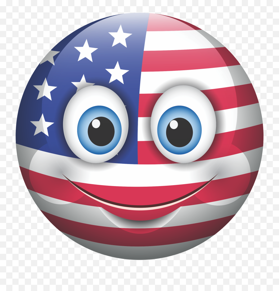 American Flag Emoji Decal - Vism Ncstar Logo,Us Flag Emoji