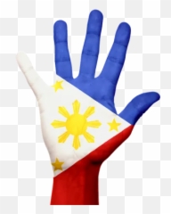 Philippines Flag Wallpapers Apks - Hand With Philippine Flag Emoji,Philippines Flag Emoji