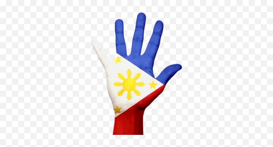 Philippines Flag Wallpapers Apks - Hand With Philippine Flag Emoji,Philippines Flag Emoji