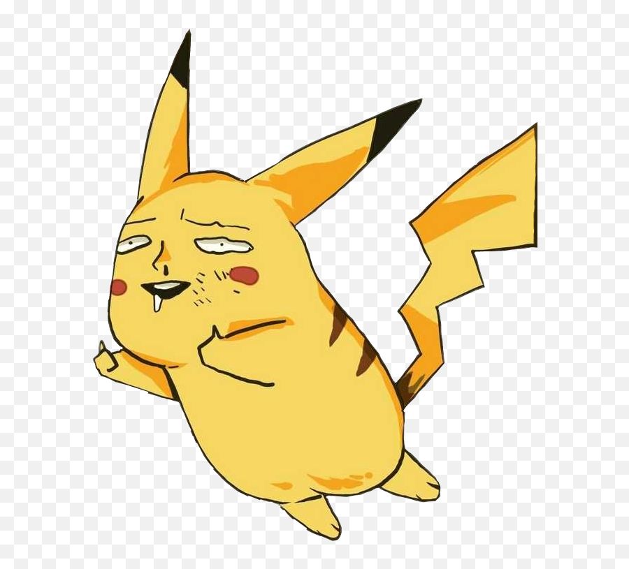 Trending Pervertido Stickers - Denki Kaminari Pikachu Emoji,Emoticon Pervertido