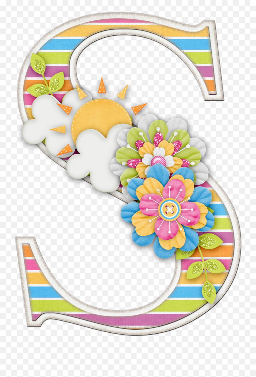 Alfabeto Colores Y Flores - Alfabeto Colores Y Flores Emoji,Emoticones Con Letras