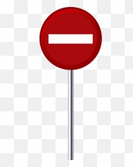 No Entry Transparent Png Clipart Free - Sign Size Emoji