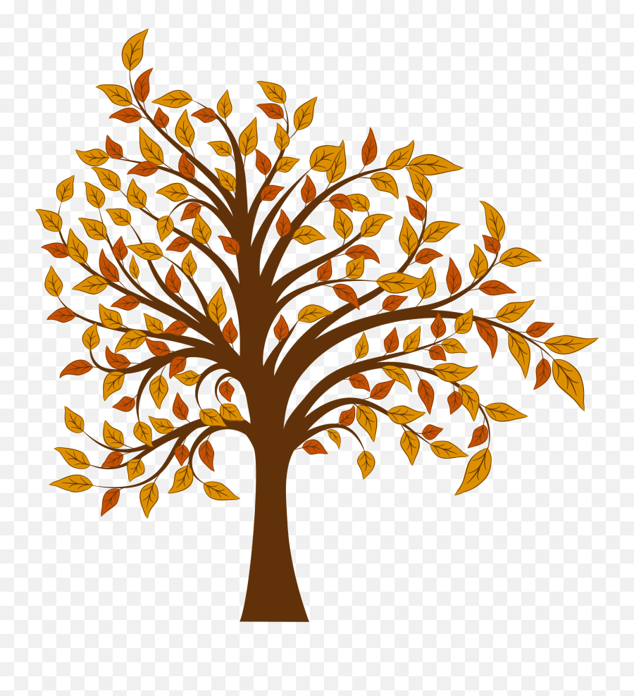 Free Fall Clipart Png Download Free Clip Art Free Clip Art - Tree In Autumn Clipart Emoji,Fallen Leaf Emoji