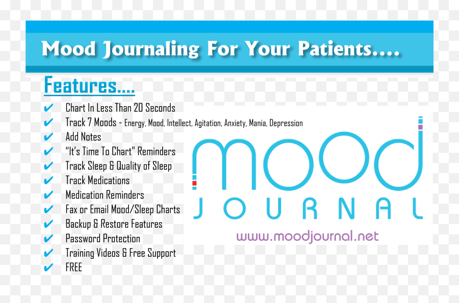 Mood Journal Print Flyer For Patients - Screenshot Emoji,Journal Emoji