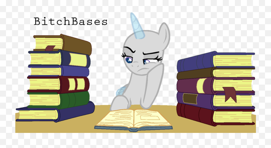 Download Hd Mlp Base The Was Better By Kingbases - Mlp Base My Little Pony The Movie Base Emoji,Stack Of Books Emoji