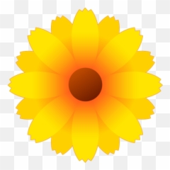 Blossom Emoji For Facebook Email Sms - Yellow Flower Emoji Transparent,Cherry Blossom Emoji