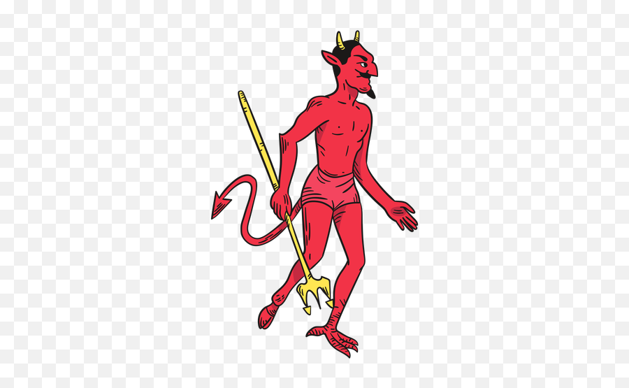Character Red Devil - El Diablito Emoji,Pentagram Emoji