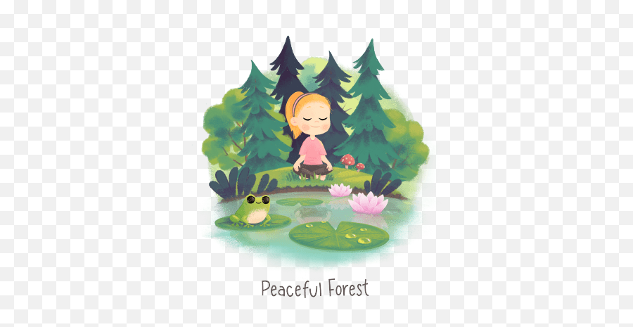 Wonder Bunch Emojis By Wonder Bunch Media Llc - Fictional Character,Peaceful Emoji