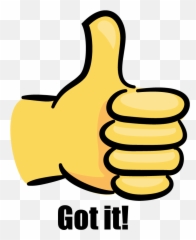 Download Hd Thumbs Up Emoji With Medium Skin Tone Twitter - Got It Clip Art