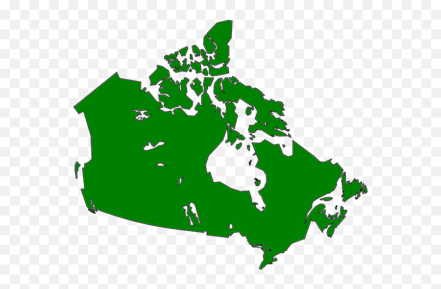 Map Of Canada Vector Image - Grande Prairie Canada Map Emoji,German Flag Emoji