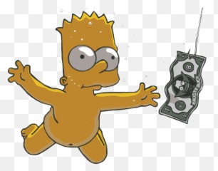 Bart Nevermind Censored - Bart Simpson Png Emoji,Nirvana Emoji