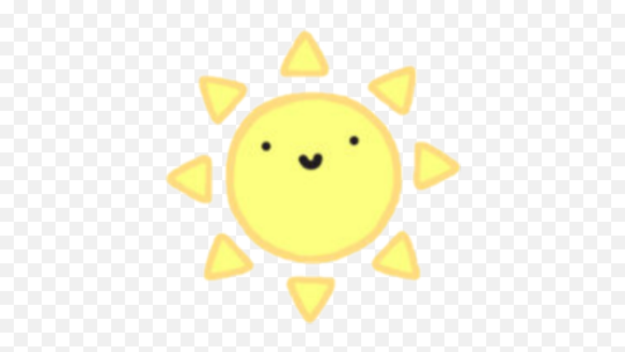 Download Tumblr Sun Png - Transparent Kawaii Sun Emoji,Aesthetic Emojis