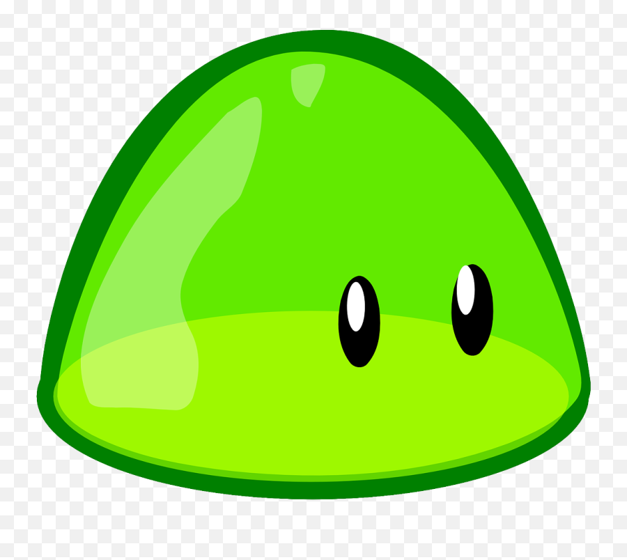 Blob Goo Animal Green Eyes - Blob Clipart Emoji,Crazy Emoji