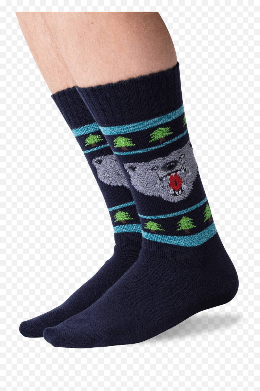 Mens Bear Crew Socks - Hockey Sock Emoji,Man Chicken Leg Emoji