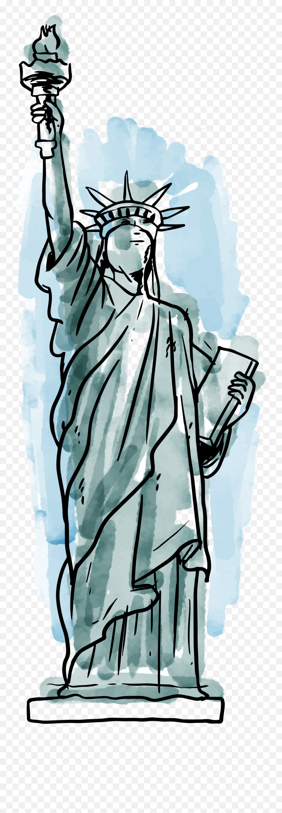 Statue Of Liberty Apple Png Picture - Statue Of Liberty National Monument Emoji,Liberty Emoji