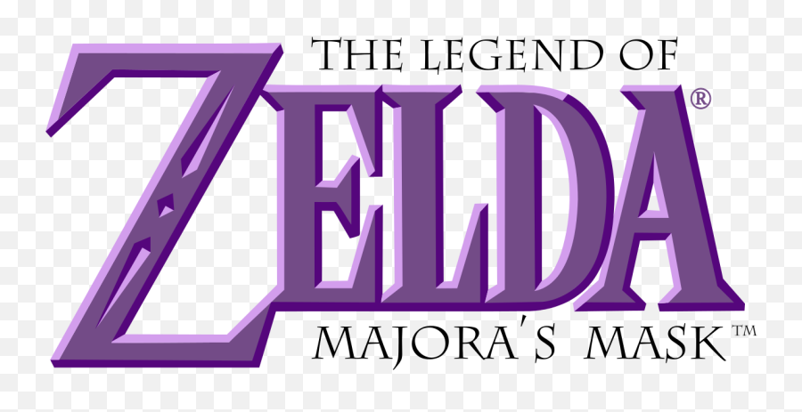 Legend Of Zelda Majoras Mask - Legend Of Zelda Mask Logo Emoji,Purple Video Game Emoji