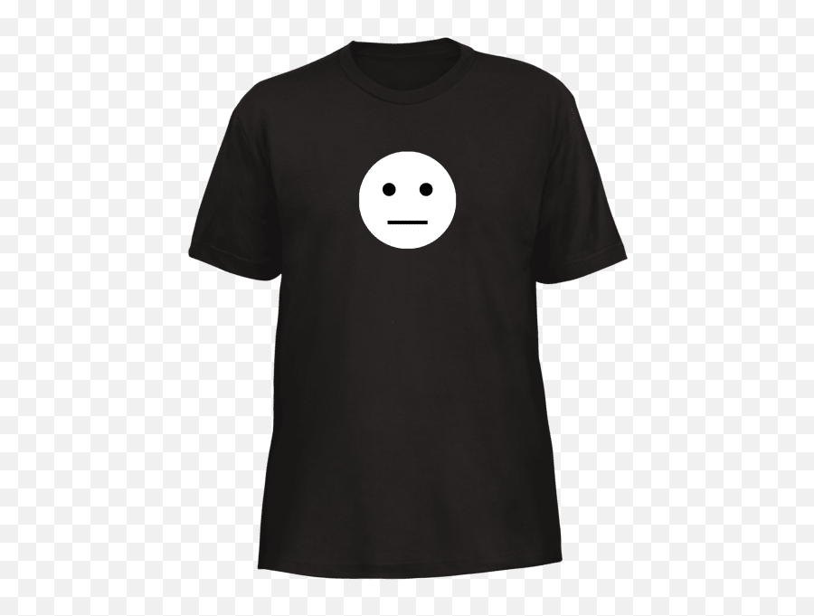 Meh Face Shirt - Smiley Emoji,Badger Emoticon