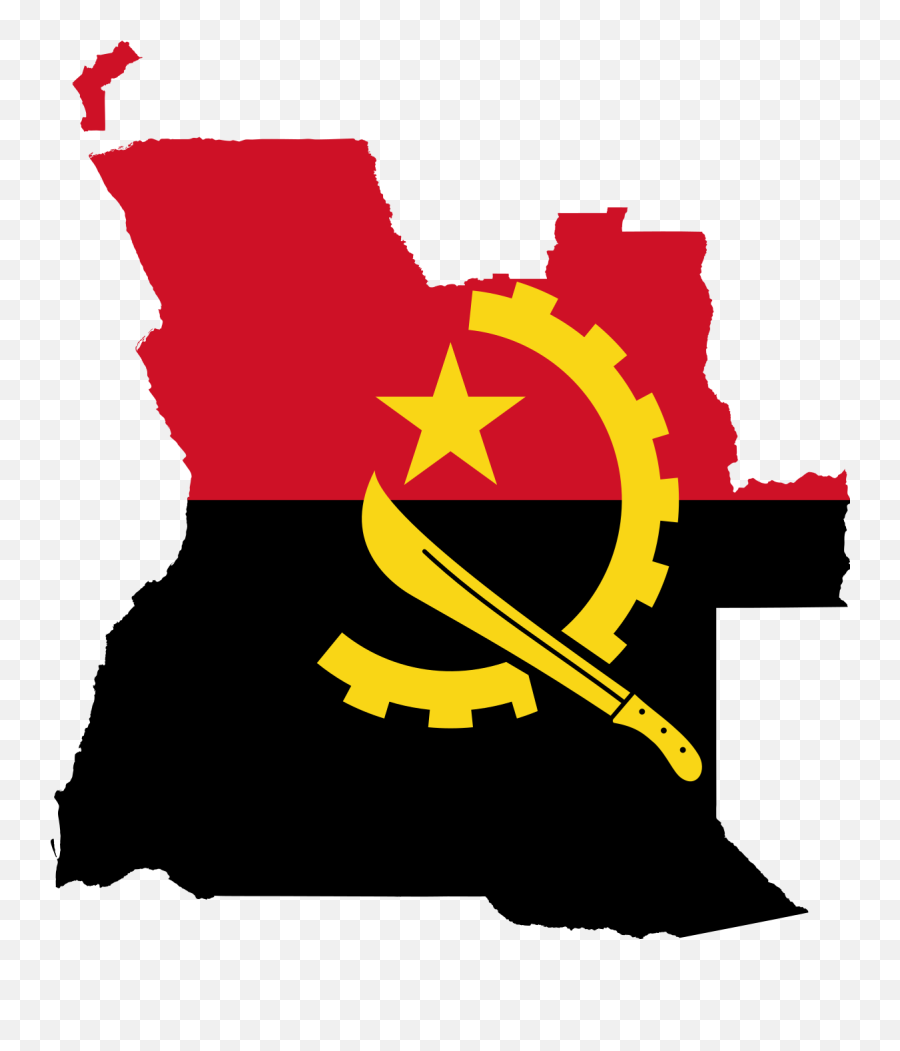 Ícolo E Bengo - Angola Flag Map Emoji,Angola Flag Emoji