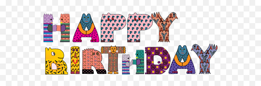 Happy Birthday Free Birthday Clipart Animations 2 - Clipartix Cut Out Happy Birthday Letters Emoji,Happy Birthday Emoji Free