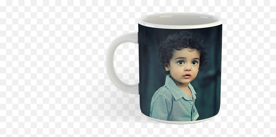 Photo Mugs - Personalized Photo Mugs Canada Canvaschamp Cup Photo Print Png Emoji,Emoji Mugs