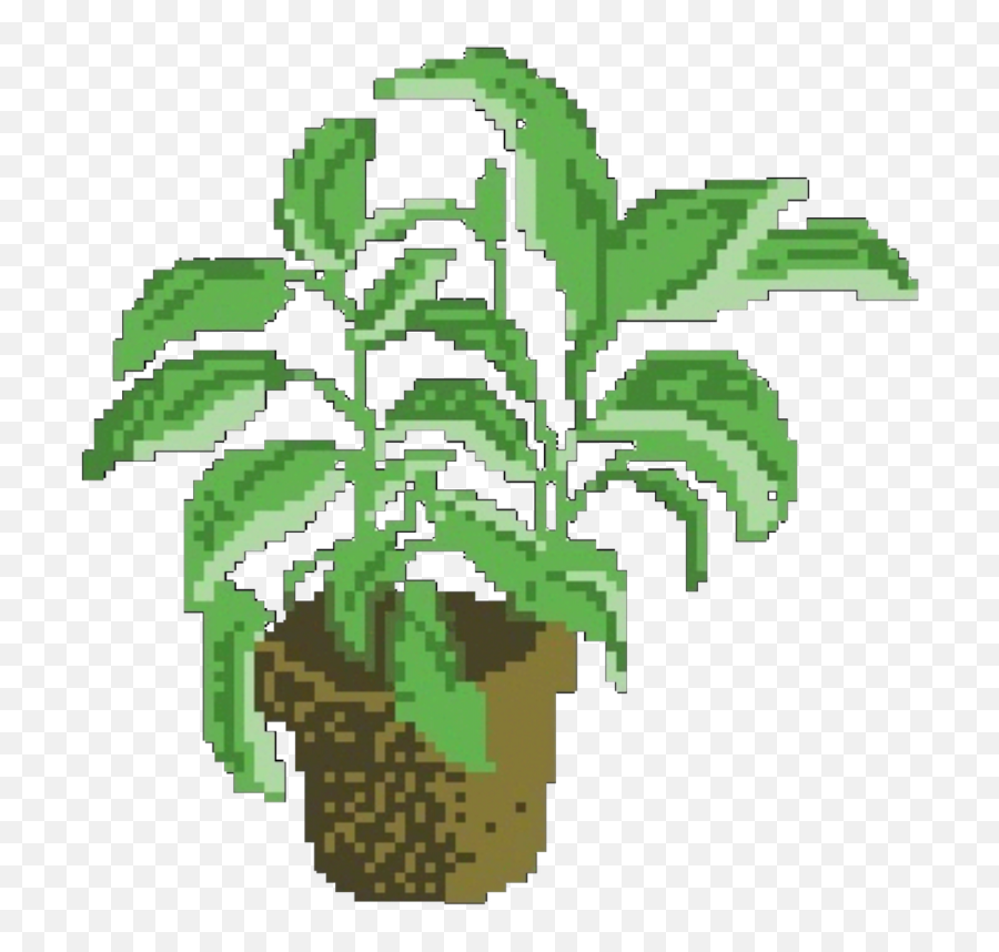 Download Plant Png Tumblr - Green Aesthetic Transparent Png Aesthetic Pixel Plant Png Emoji,Succulent Emoji