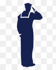 Navy Sailor Salute Clipart - Clipart Navy Sailor Silhouette Emoji,Army Salute Emoji