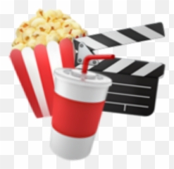 Emoji Iphone Popcorn Movies Sticker - Language,Popcorn Emoji