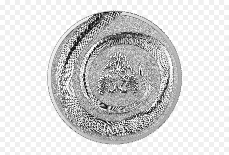 2020 Palau 5 1oz Silver Proof Coin - Evil Eye Fafnir Germania Mint Silver Emoji,Coins Emoji