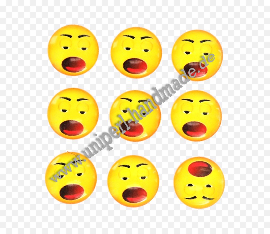 Emoji Cabochon 14 Mm Surprised Face - Smiley,Suprised Emoji