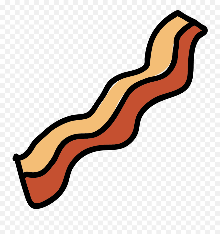 Bacon Clipart Bacon Transparent Free For Download - Transparent Background Bacon Clipart Emoji,Bacon Emoji