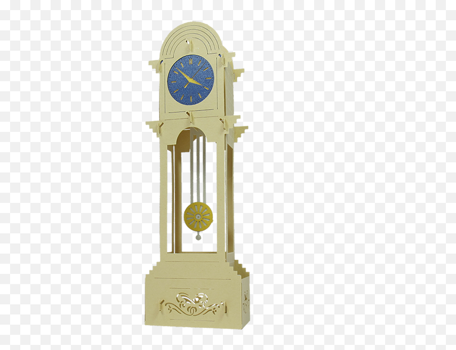 Grandfather Clock Love Pop Up Card - Trophy Emoji,Emoji Watch And Clock