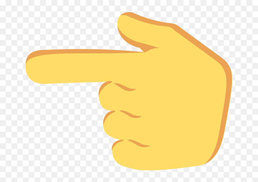 Emojione 1f448 - Clip Art Emoji,Point Right Emoji