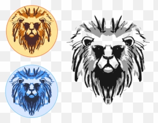 Free Lion Animal Vectors - Portable Network Graphics Emoji,Strong Emoticon