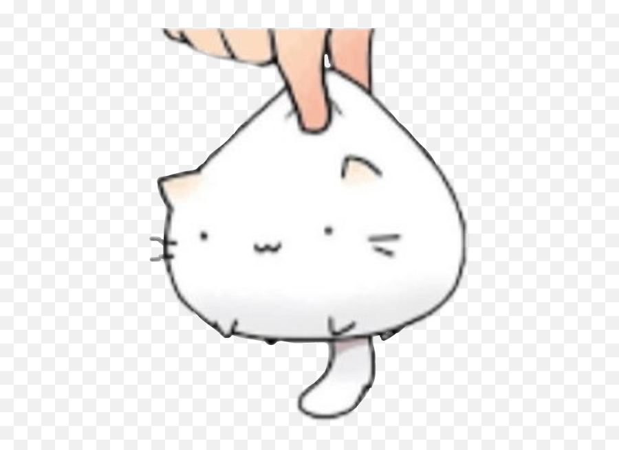 Cat Meoww Cute Fat Food Funny Japan - Kawaii Emoji,Cat Japanese Emoji
