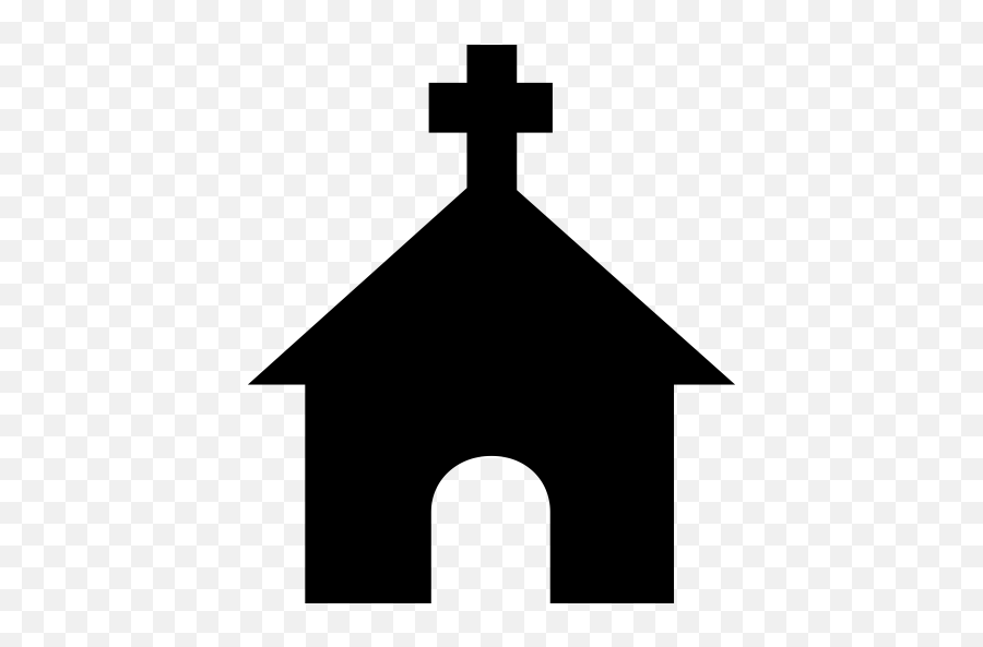 Christian Vector Church Cross Picture - Place Of Worship Symbol Emoji,Church Emoji