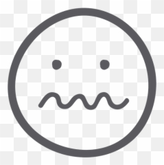 Sick Emoji Emoticon - Angry Face Transparent Background,Hurricane Emoji