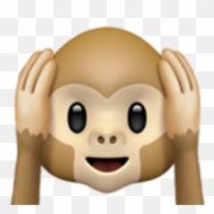 Iphone Emoji Emojis Iphoneemoji - Monkey Png