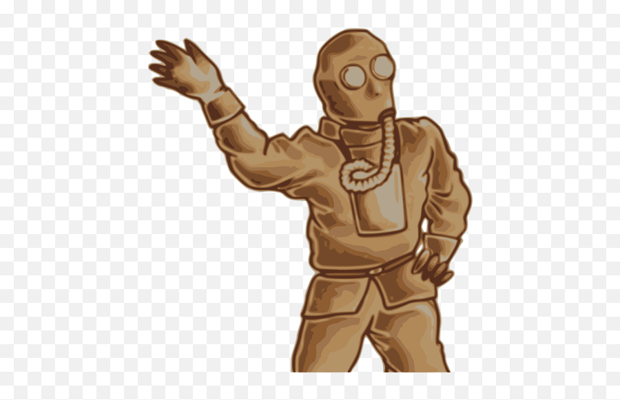 Man Wearing Gas Mask - Guy In Gas Mask Drawing Emoji,Fb Thinking Emoji