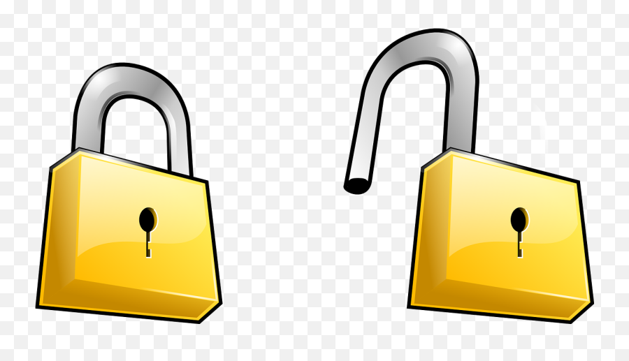 Lock Security Key Unlock Privacy - Lock Clip Art Emoji,Japanese Text Emoticons