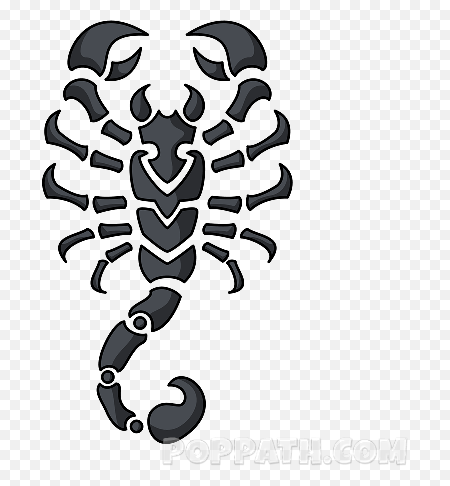 How To Draw A Scorpion Tattoo - Draw A Scorpion Tattoo Emoji,Scorpion Emoji