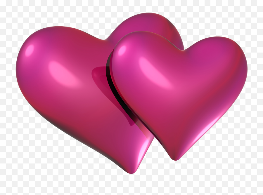 Library Of Pink Heart Png Black And White Png Png Files - Pink 3d Heart Png Emoji,Revolving Heart Emoji