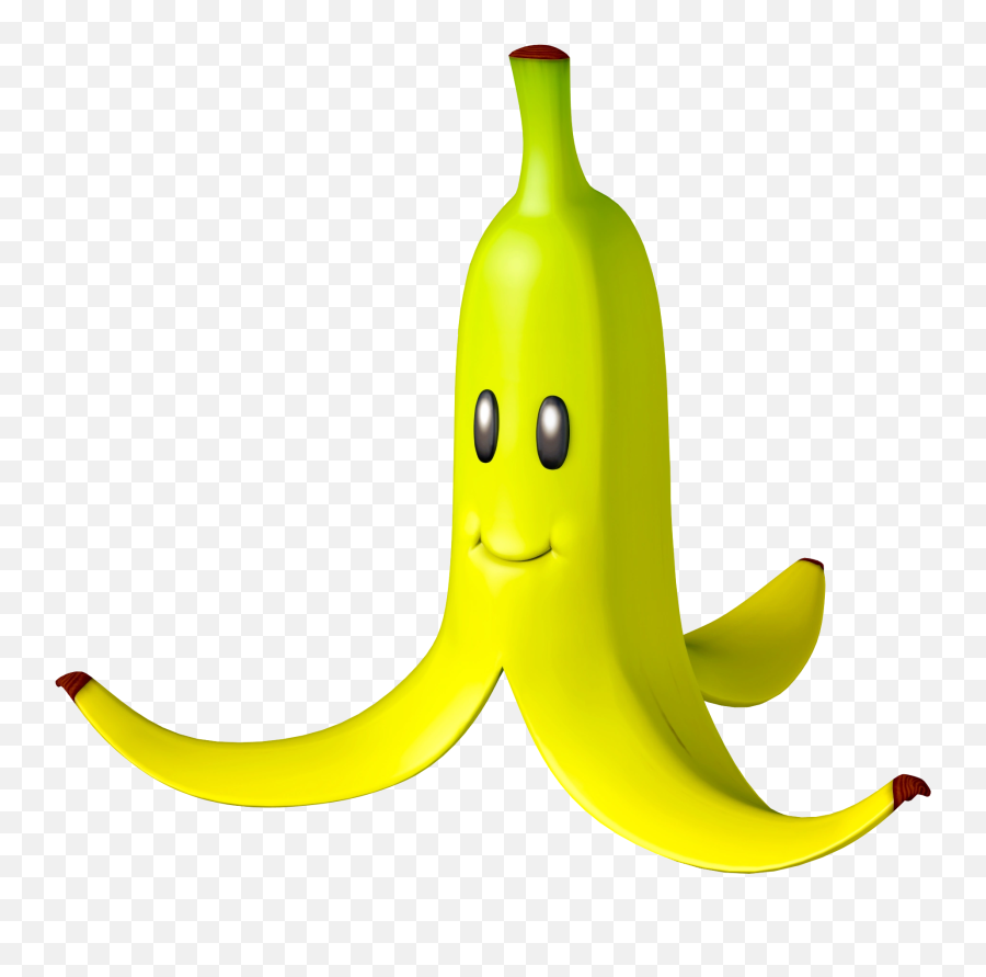 Banana - Banana Peel Mario Kart Emoji,Banana Emoji