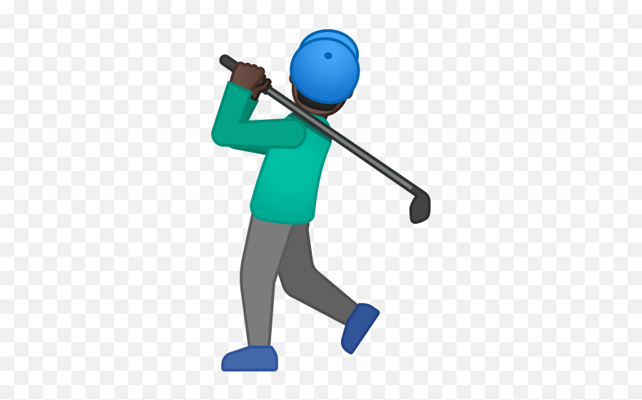 Dark Skin Tone Emoji - Golf Emoji Png,Emoji Softball