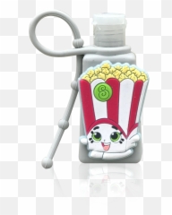 Shopkins Poppy Corn 3d Hand Sanitizer - Cartoon Emoji