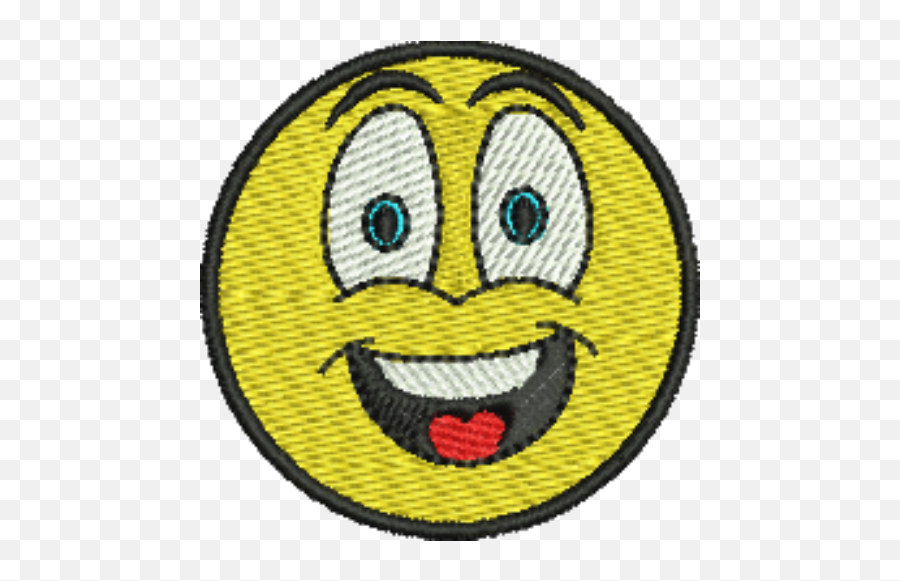 Emoji Smile Iron - On Patch Volleyball Designs,Trophy Emoji