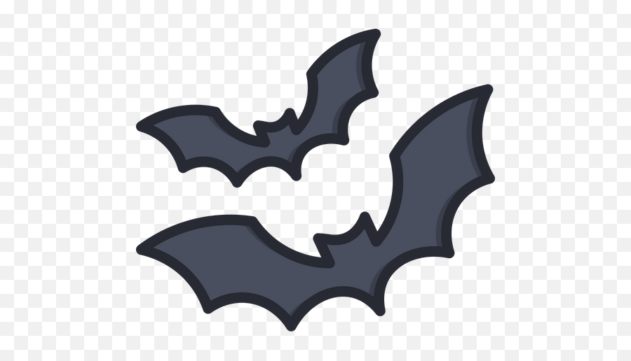Bat Icon Of Colored Outline Style - Available In Svg Png Little Brown Myotis Emoji,Baseball Bat Emoji