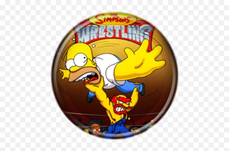 The Simpsons Wrestling Game For Android - Download Cafe Bazaar Ps1 The Simpsons Wrestling Emoji,Batman Emoji For Android