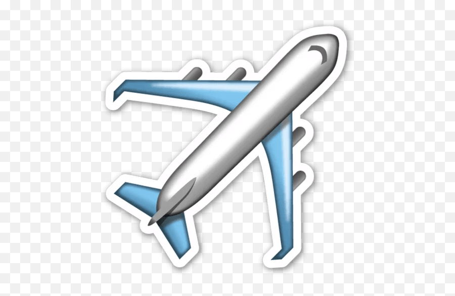 Big Emojiu201d Stickers Set For Telegram - Plane Png Emoji,Large Emoji Stickers