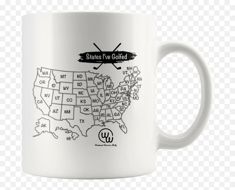 Coffee Mugs U2013 Weekend Warrior Golf - Coffee Cup Emoji,Coffee Mug Emoji