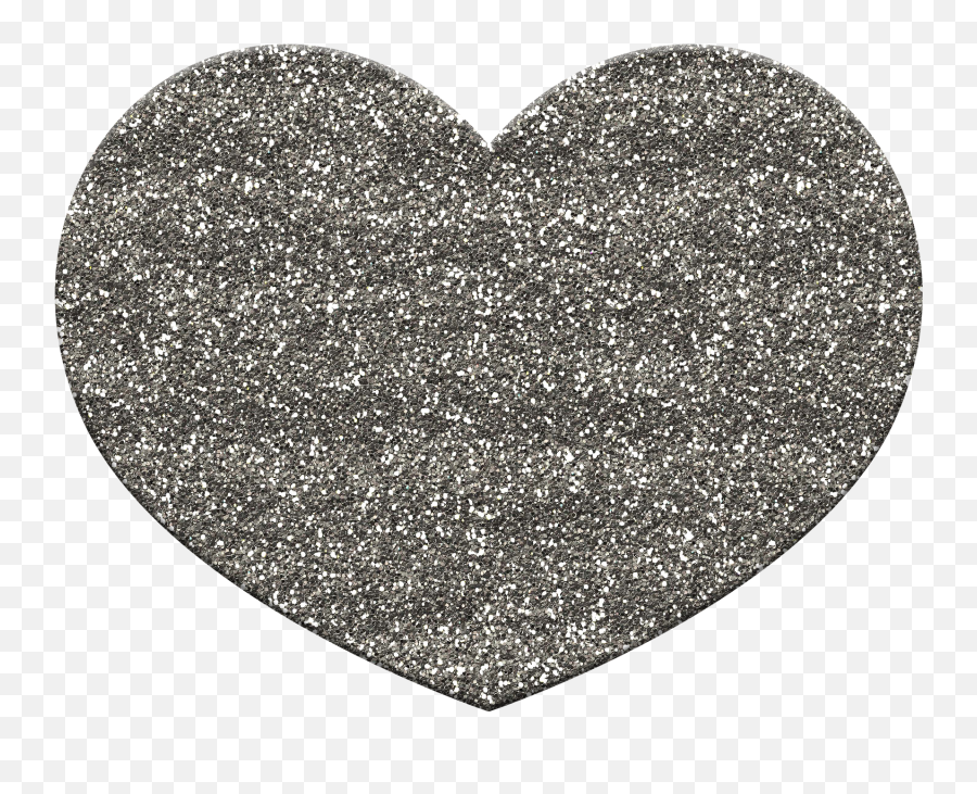 Download Glitter Hearts Freebies - Heart Emoji,Glitter Heart Emoji